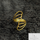Butterfly Ring, Handmade Artisan Crafted Ring, Monarch Ring, Women Jewelry, Jewelry, Dainty Gold Plated Ring, Statement Ring, Gift For Her
